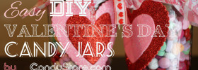 DIY Candy Jars Valentines Day